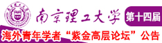 肏屄网址南京理工大学第十四届海外青年学者紫金论坛诚邀海内外英才！